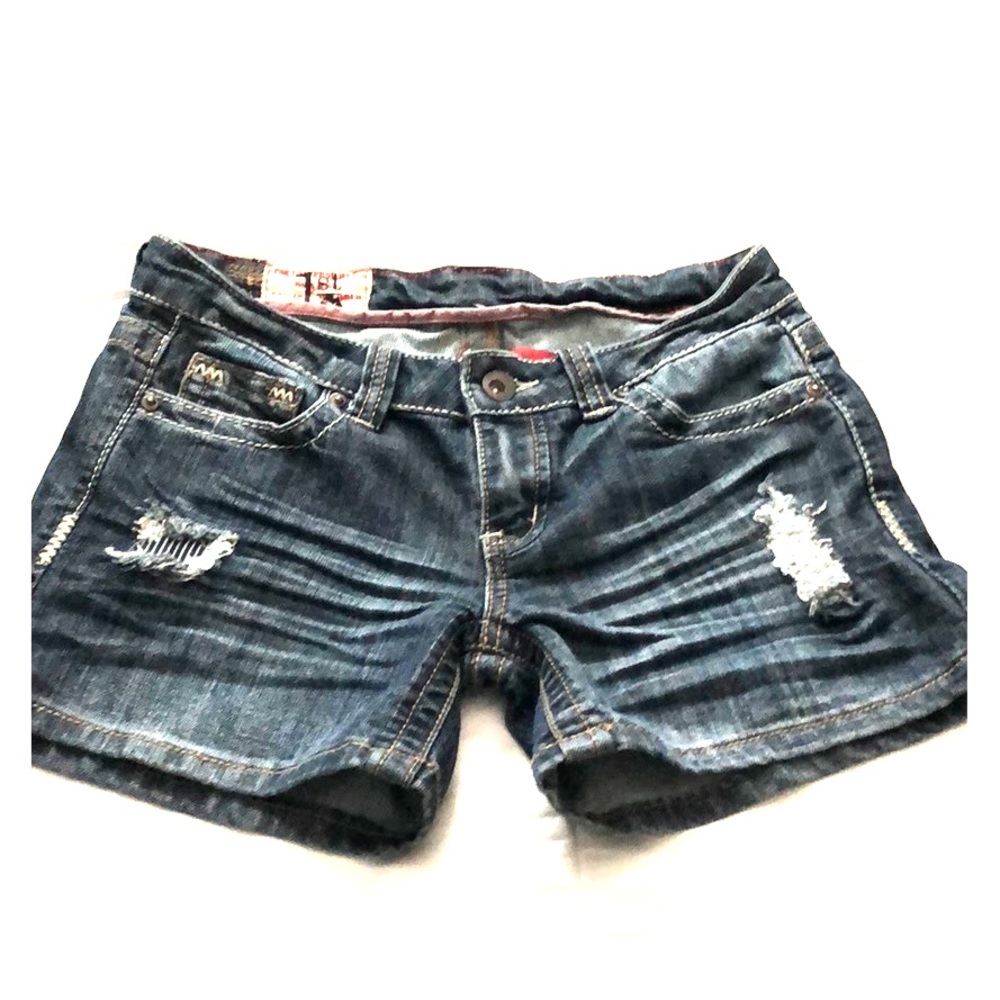 Blue jeans shorts